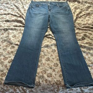 Darker wash classic jeans
